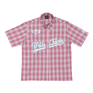 Plaid Villa's Tacos flannel shirt with pearl buttons